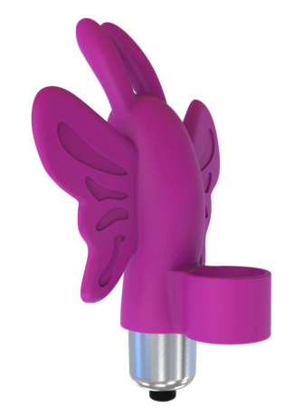 Doigt chinois vibrant papillon violet - VB051